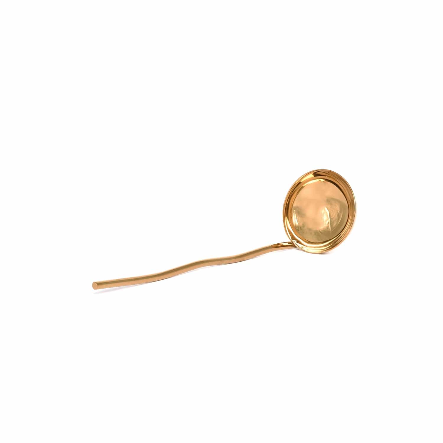 Belo Inox Wave Titanium Gold - Soup Ladle - Gift Box