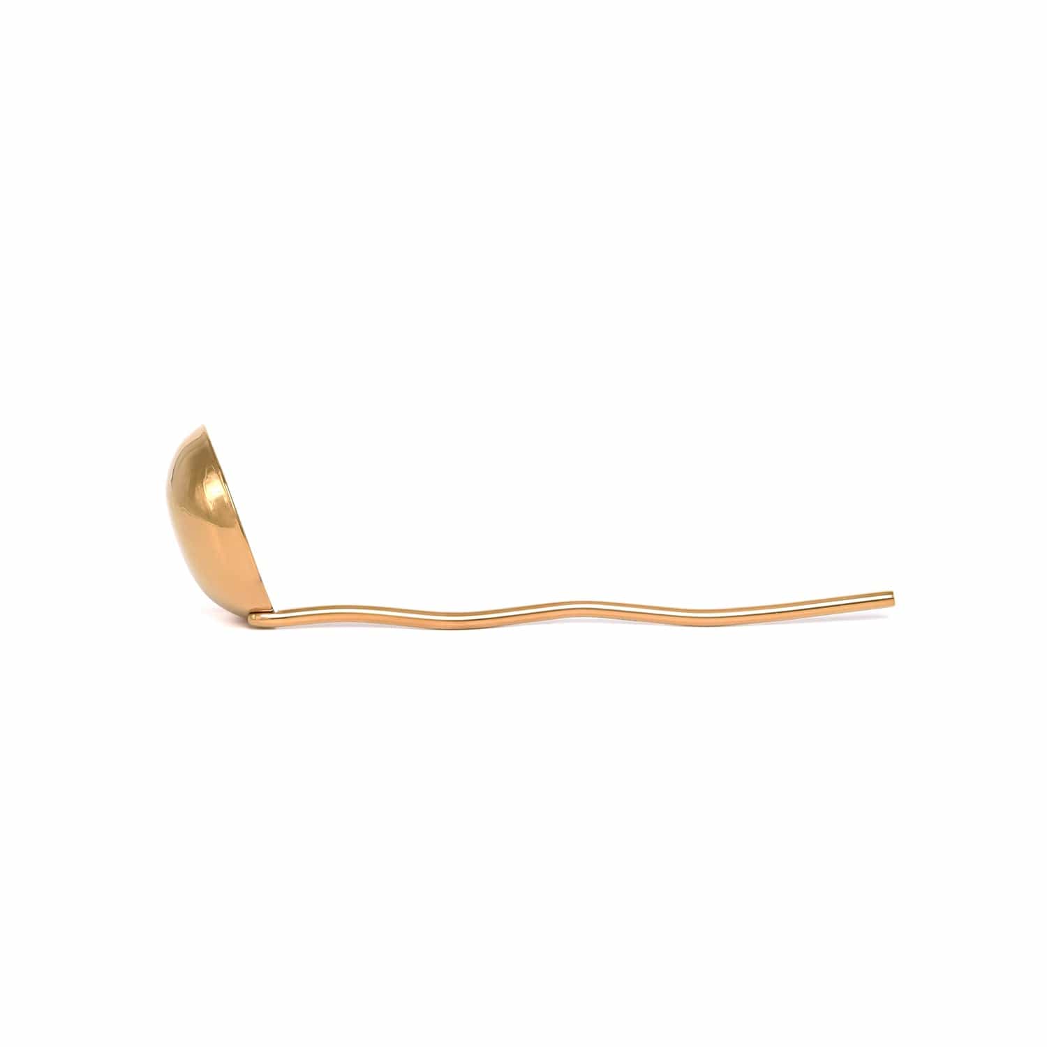 Belo Inox Wave Titanium Gold - Soup Ladle - Gift Box