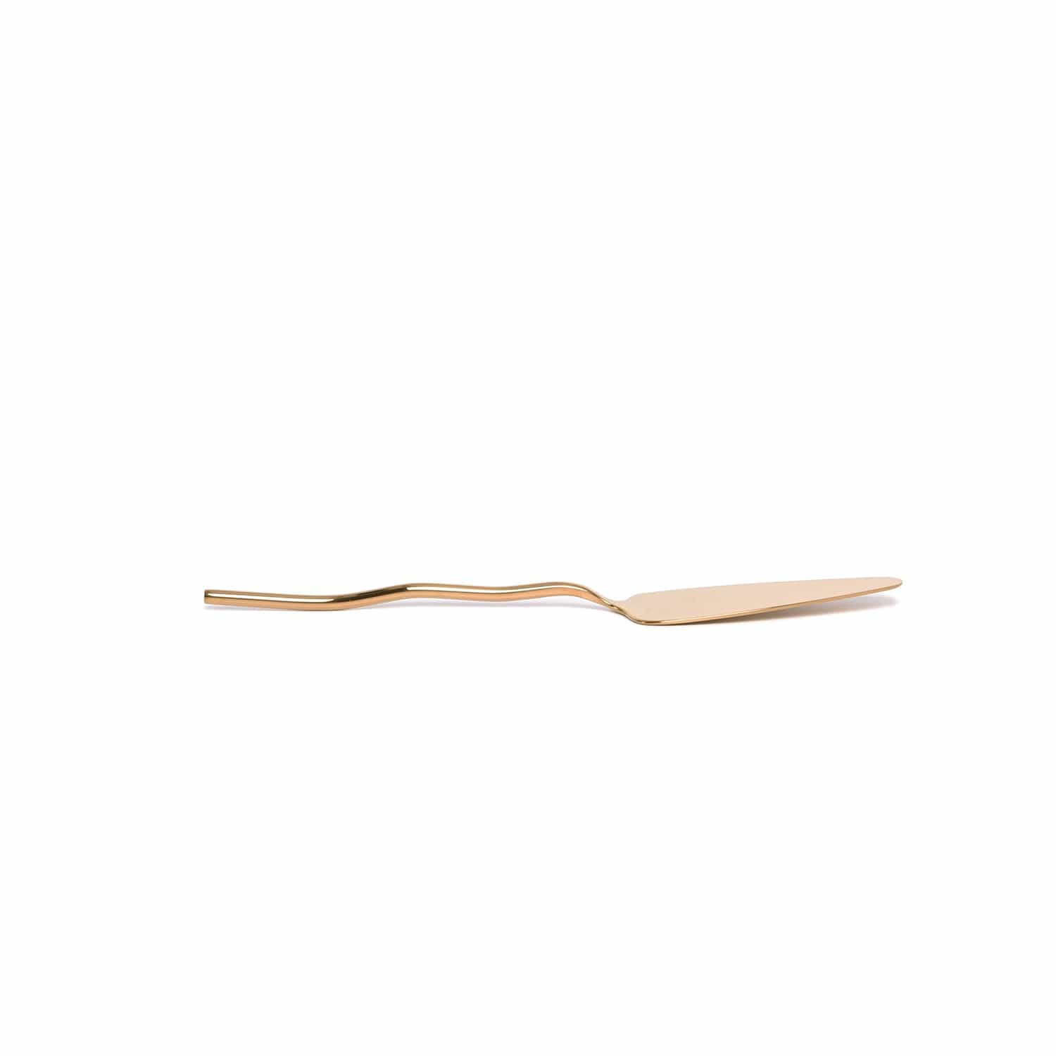 Belo Inox Wave Titnium Gold - Cake Server - Gift Box