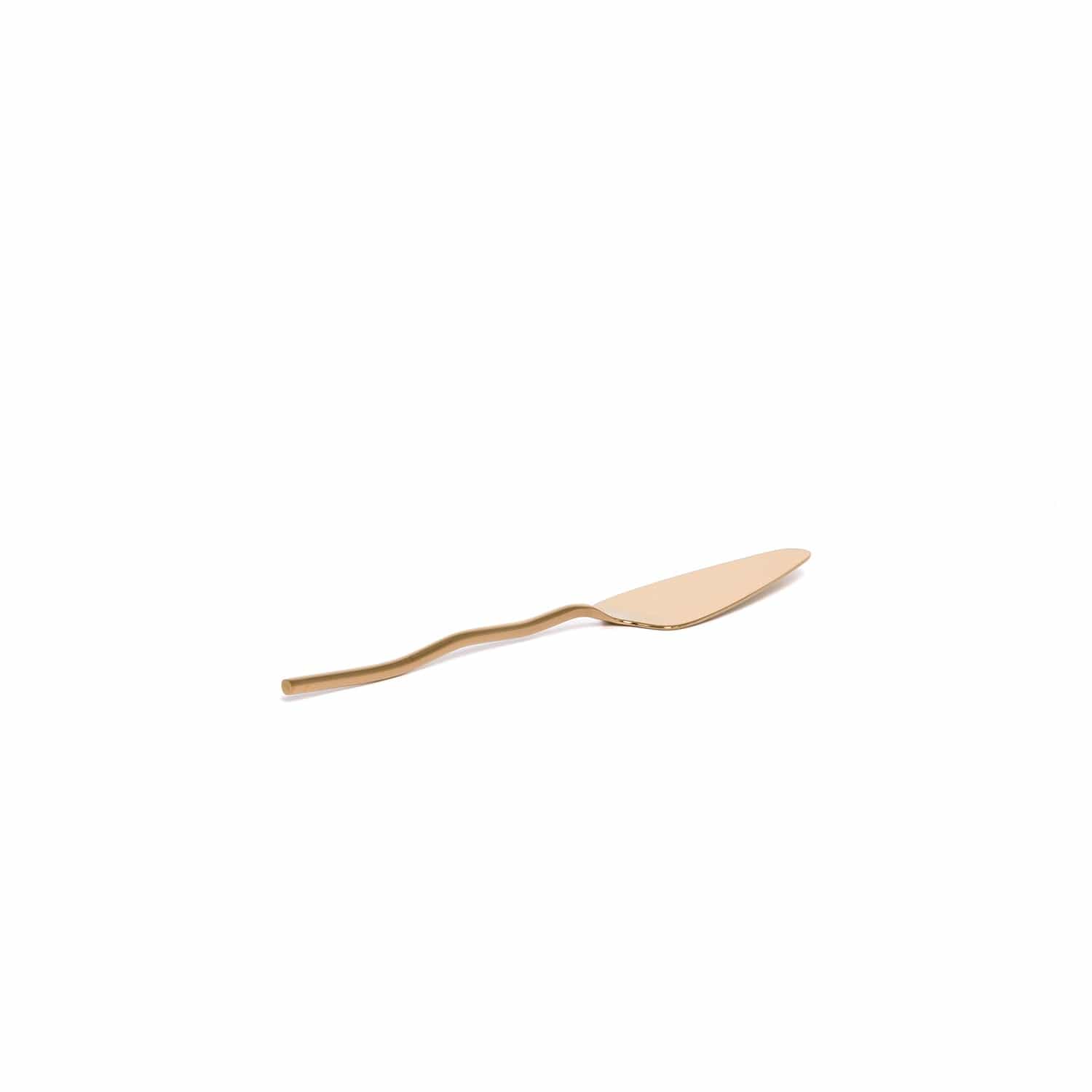 Belo Inox Wave Titnium Gold - Cake Server - Gift Box