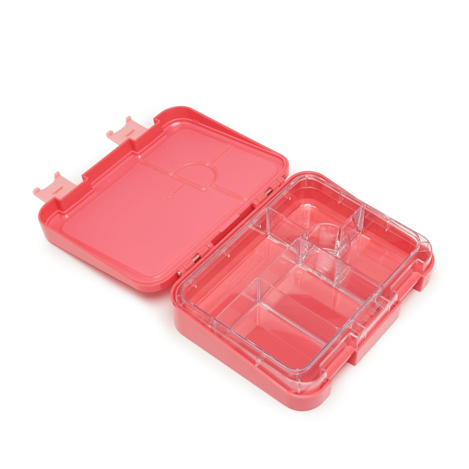 BONJOUR RECTANGULAR UNI LUNCH BOX 6/4 COMPARTMENT - DESIGN001 PINK UNICORN