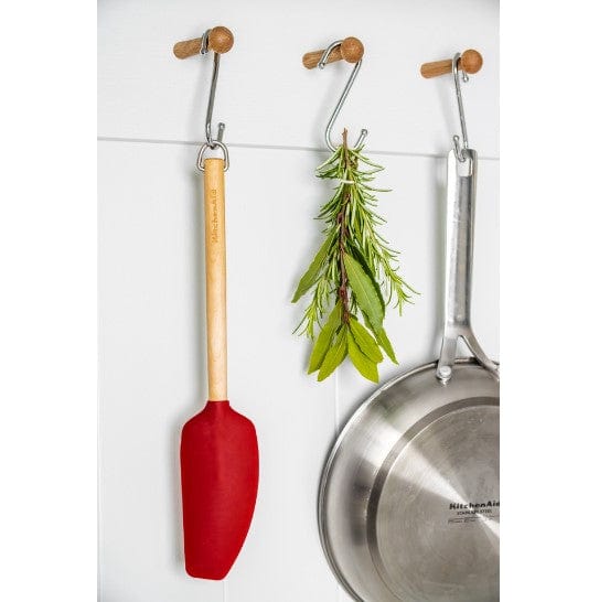 Kitchenaid Coreline Mixer Spatula  Birchwood  Empire Red