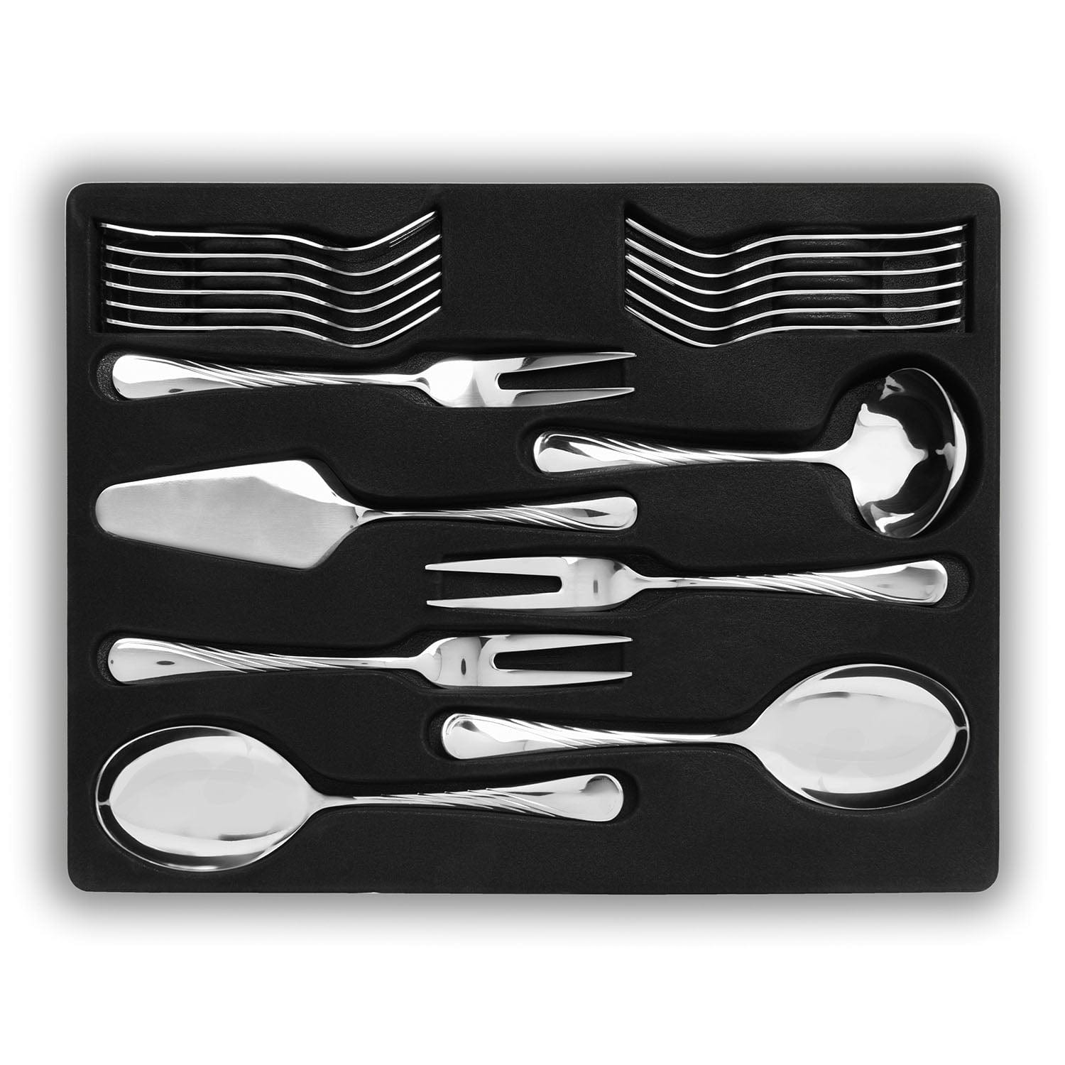 Clooney 68Pc Cutlery Set Silver