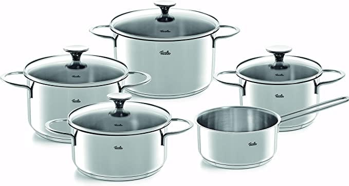 FISSLER COPENHAGEN 5 PCS COOKWARE SET