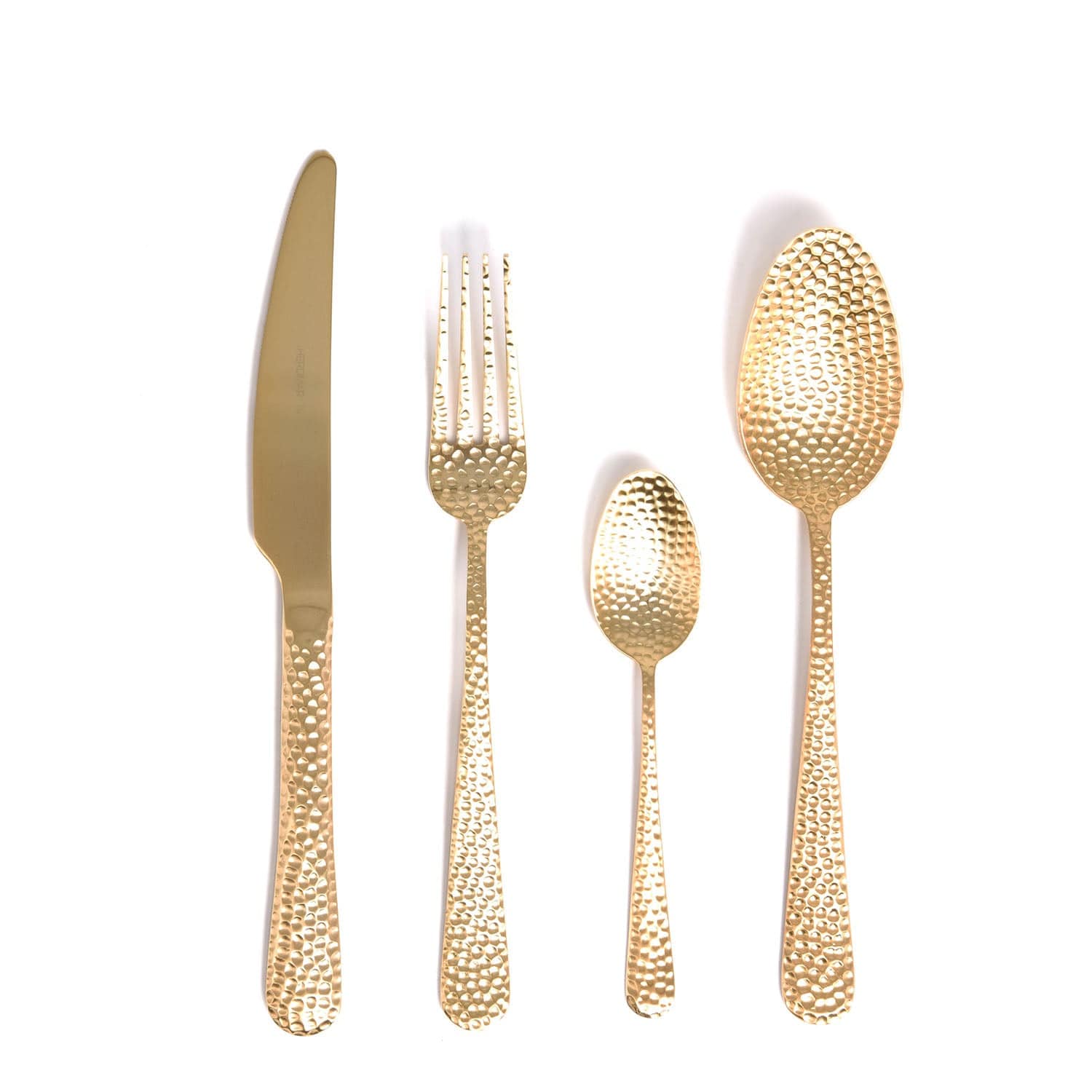Herdmar Claire 18/10 Old Gold Plated Geltex Canteen 24 Pcs