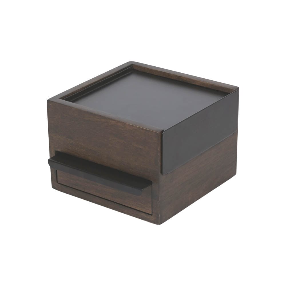Umbra Mini Stowit Jewelry Box Black/Walnut