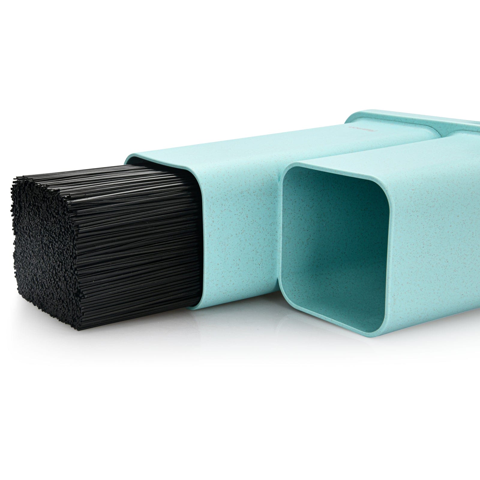 Fissman Knife Stand And Utensils Organizer Mint Green 10x10x23cm/ Mint Green 10x10x17cm