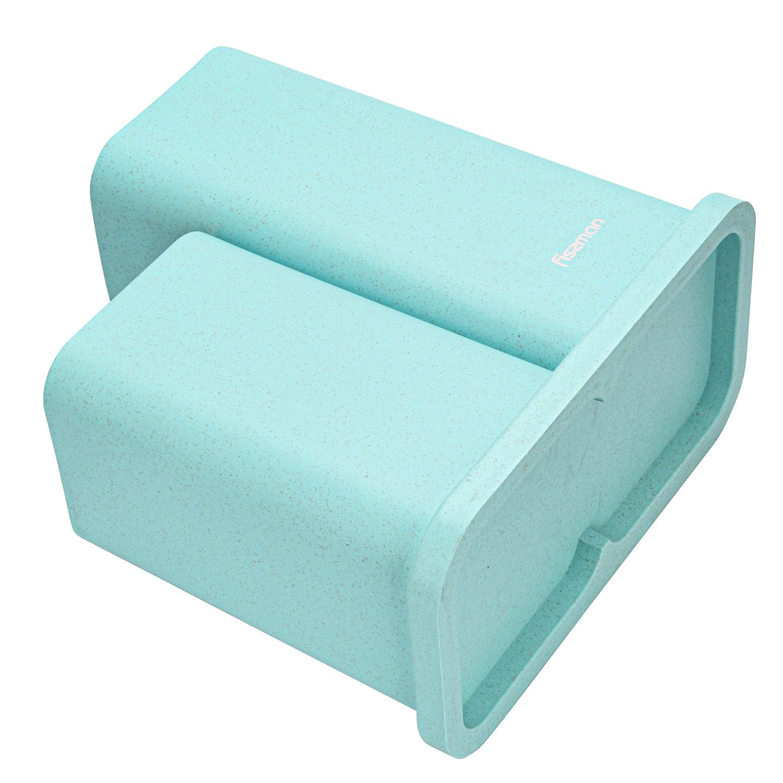 Fissman Knife Stand And Utensils Organizer Mint Green 10x10x23cm/ Mint Green 10x10x17cm