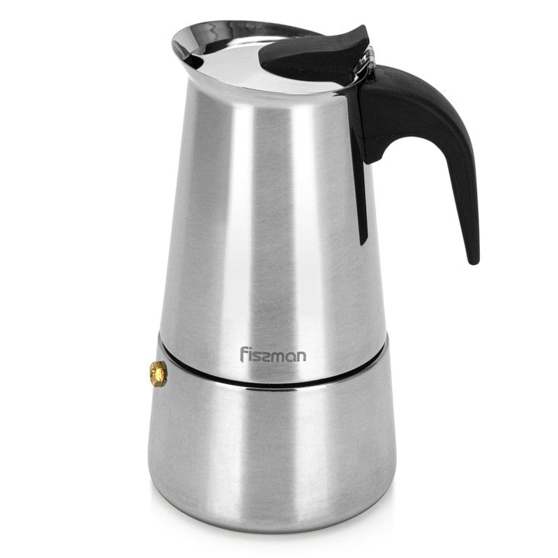Fissman Coffee Maker (450ml) For 9 Cups (Aluminium)