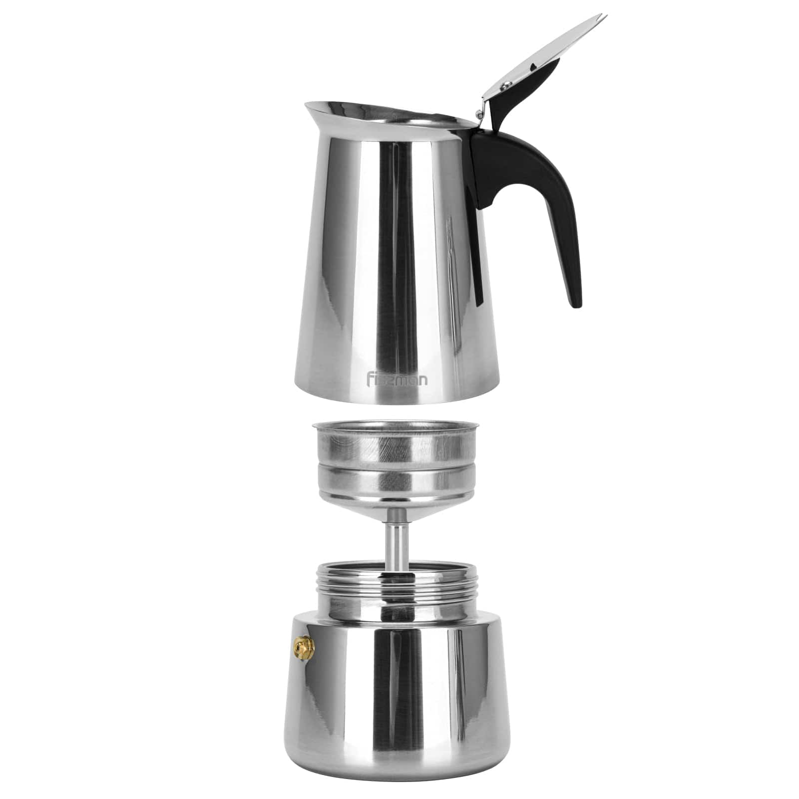 Fissman Coffee Maker (450ml) For 9 Cups (Aluminium)