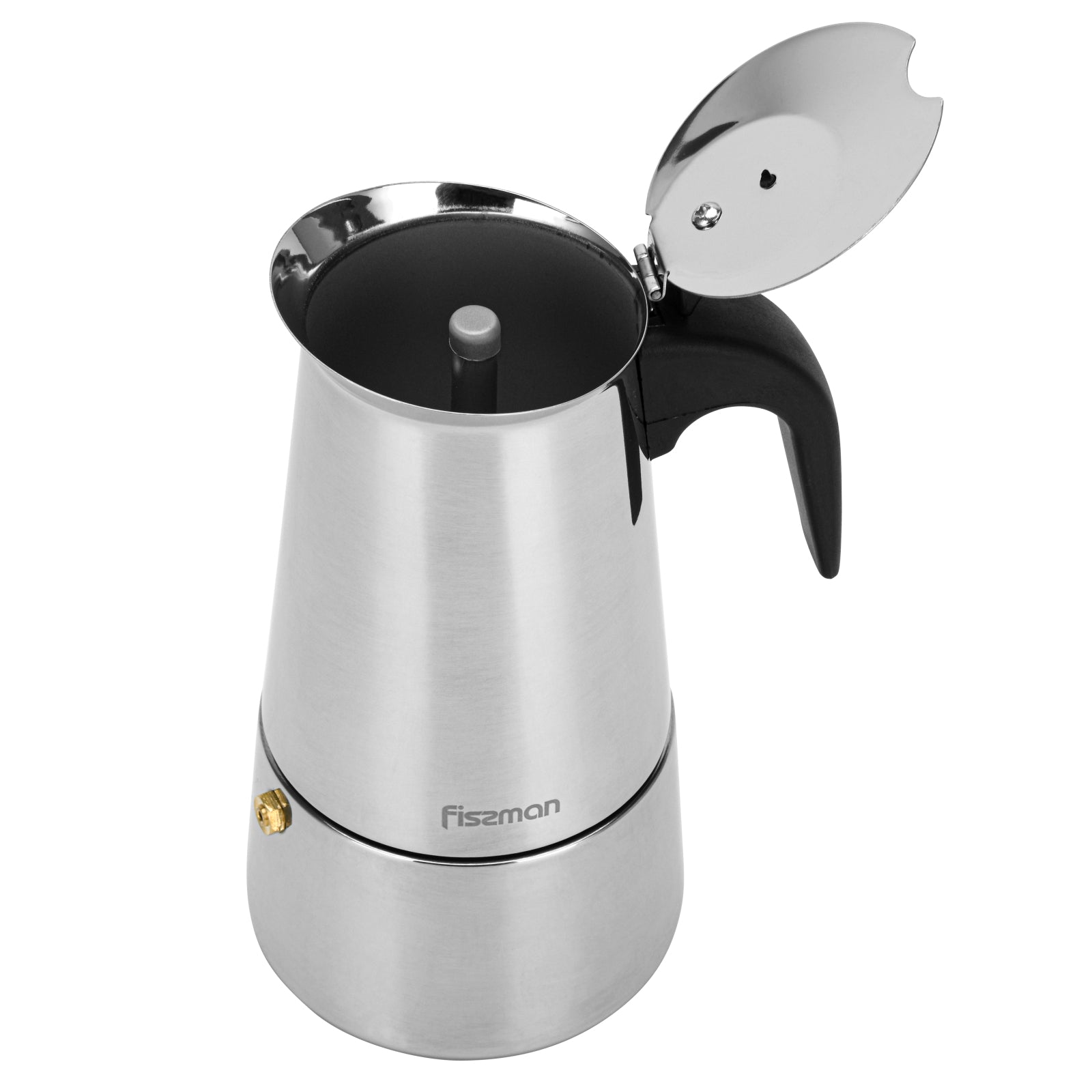 Fissman Coffee Maker (450ml) For 9 Cups (Stainless Steel)