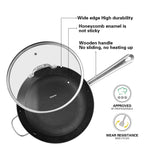 Fissman Deep Frying Pan Melita Black 30cm