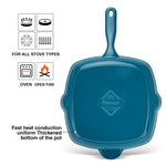 Fissman Grill Pan Cast Iron Square 27cm Helper