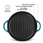 Fissman Grill Pan Cast Iron 30cm