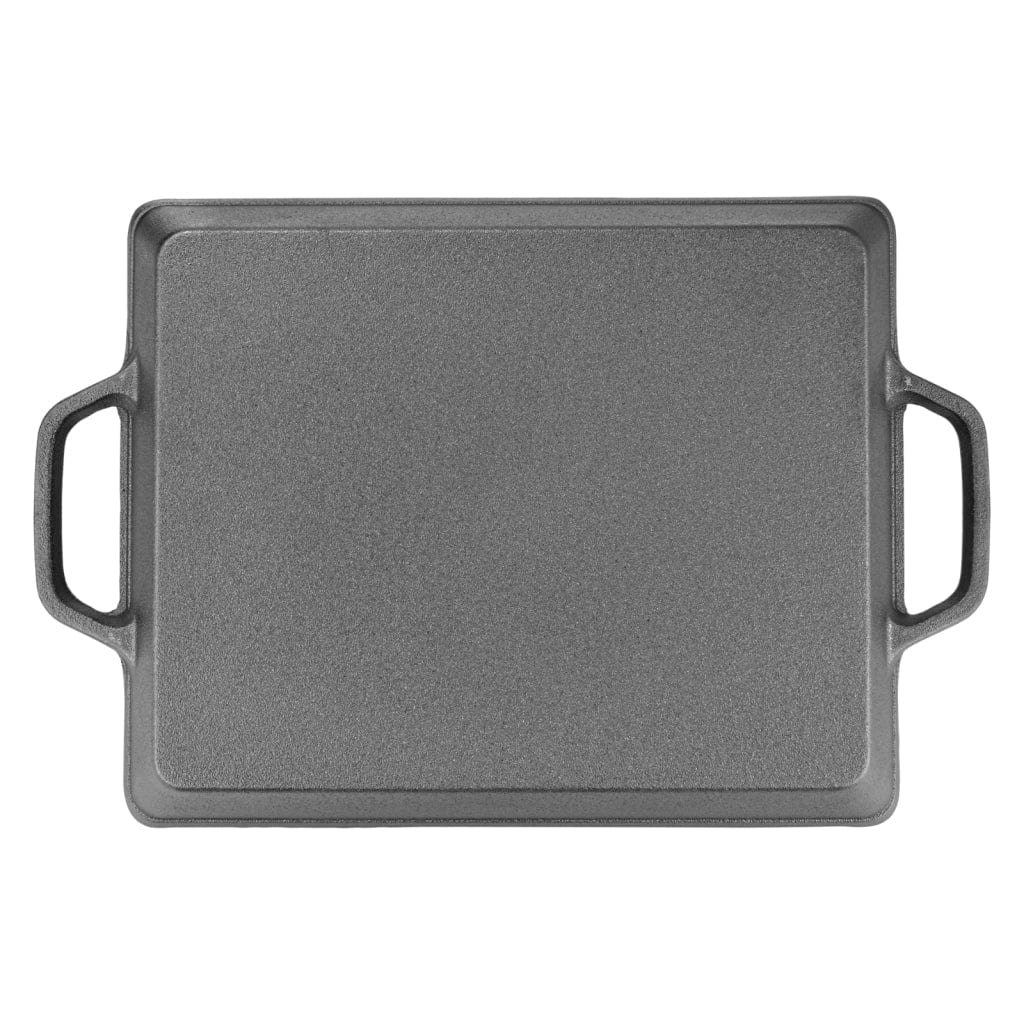 Fissman Grill Pan Cast Iron Rectangular Black 32.5cm