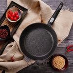 Fissman Deep Frying Pan Rebusto Dark Brown/Black 28cm