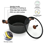 Fissman Stockpot Diamond Aluminum Grey 24cm