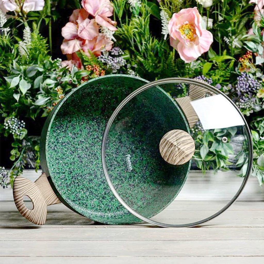 Fissman Wok Malachite Aluminum Green