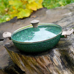 Fissman Wok Malachite Aluminum Green