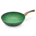Fissman Wok Pan Malachite Aluminum Green