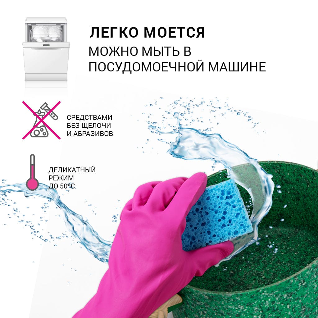 Fissman Stockpot Malachite Aluminum 4.7L