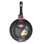 Fissman Frying Pan Fiore Aluminum Black 20cm