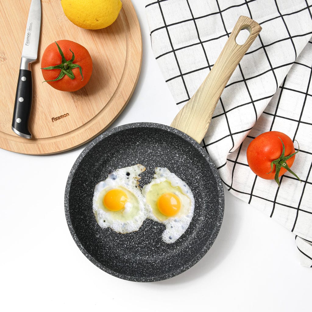 Fissman Allende Non-Stick Coated Frying Pan With Induction Bottom Gray 24x55cm