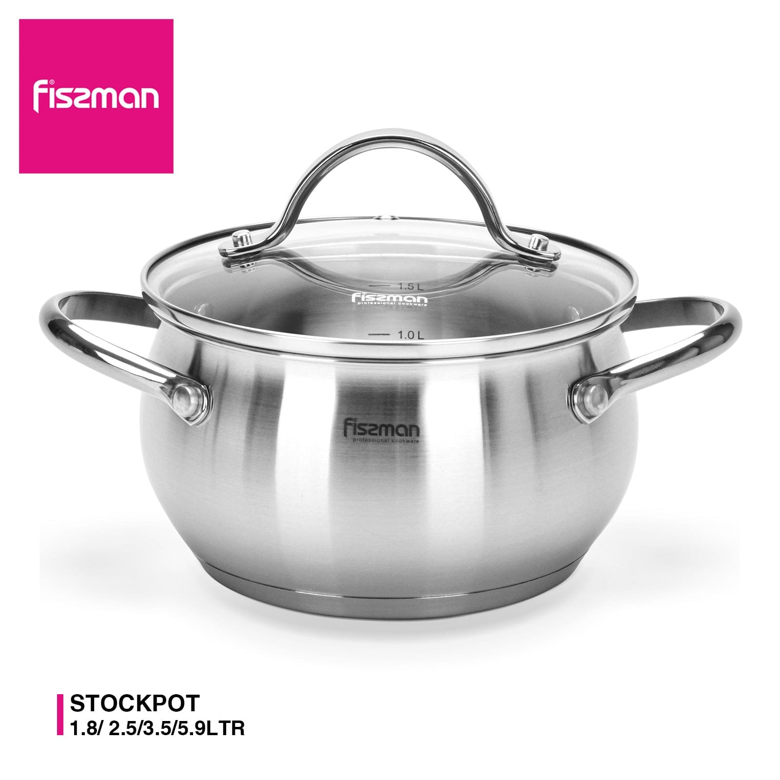 Fissman Stockpot Martinez Silver 16cm