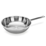 Fissman Stainless Steel Frying Pan Silver 28x6.5cm