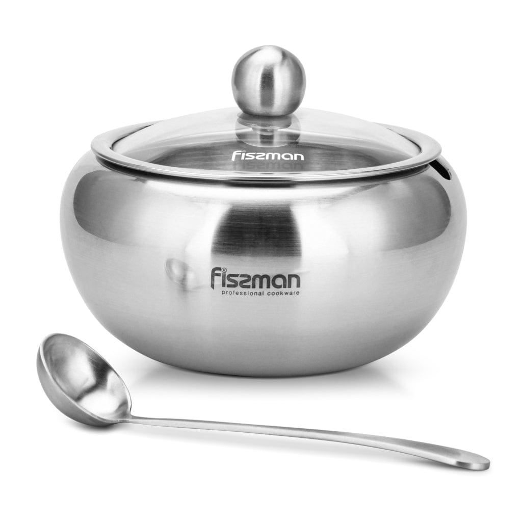 Fissman Sugar Bowl Silver 460ml