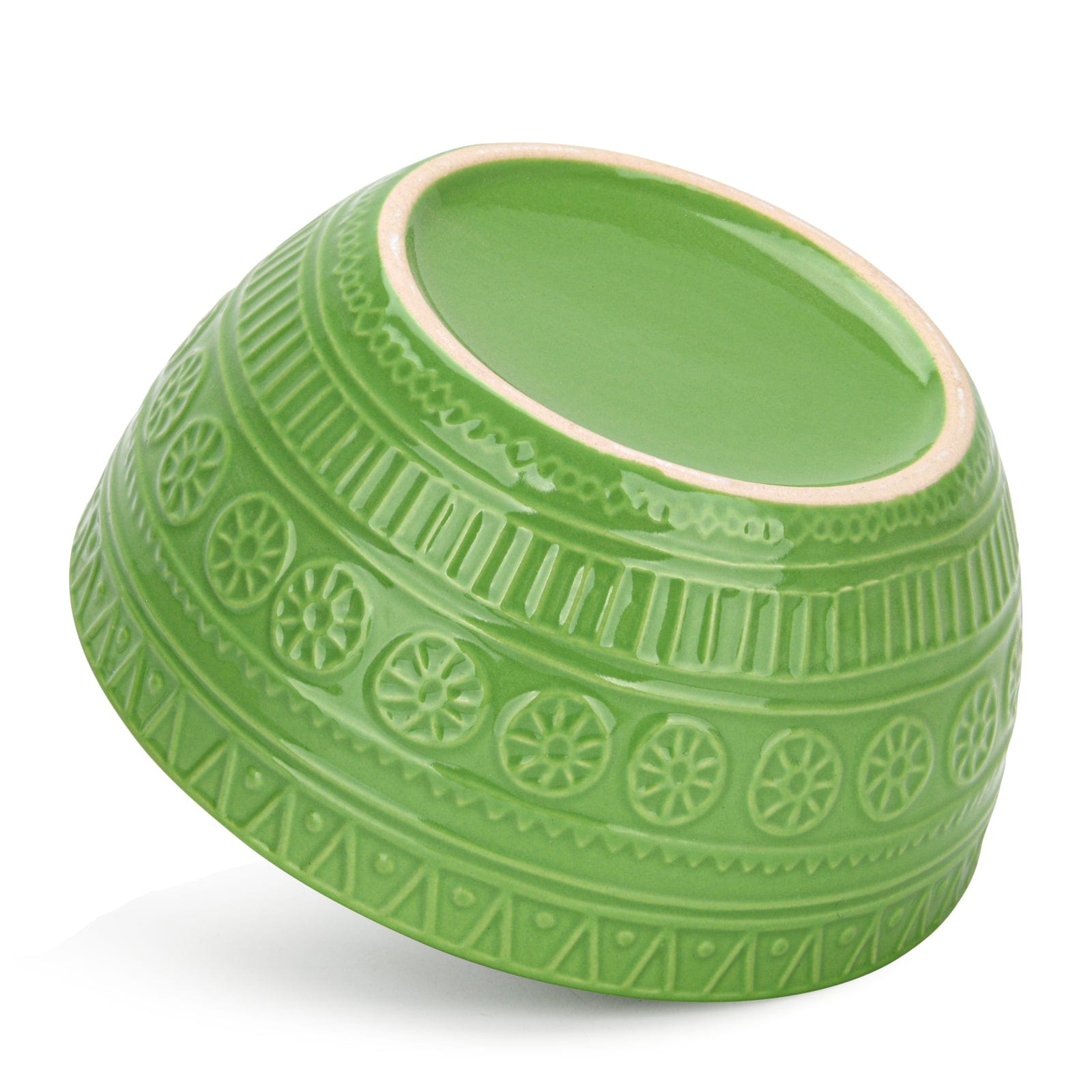 Fissman 16pcs Set of Dinnerware Motif Series  Green (Ceramic)