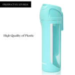 Fissman Water Bottle With Leakproof Mint Green 550ml