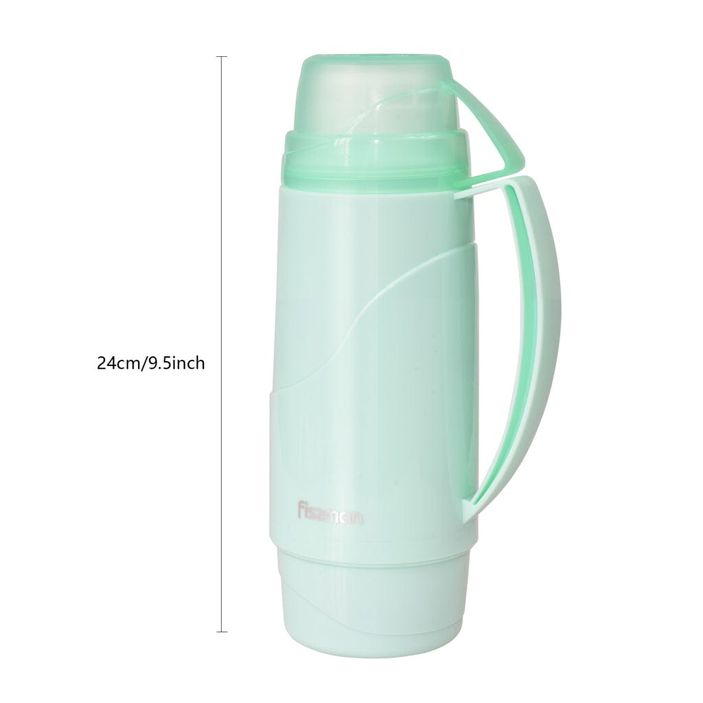 Fissman Vacuum Flask Sea Green/White