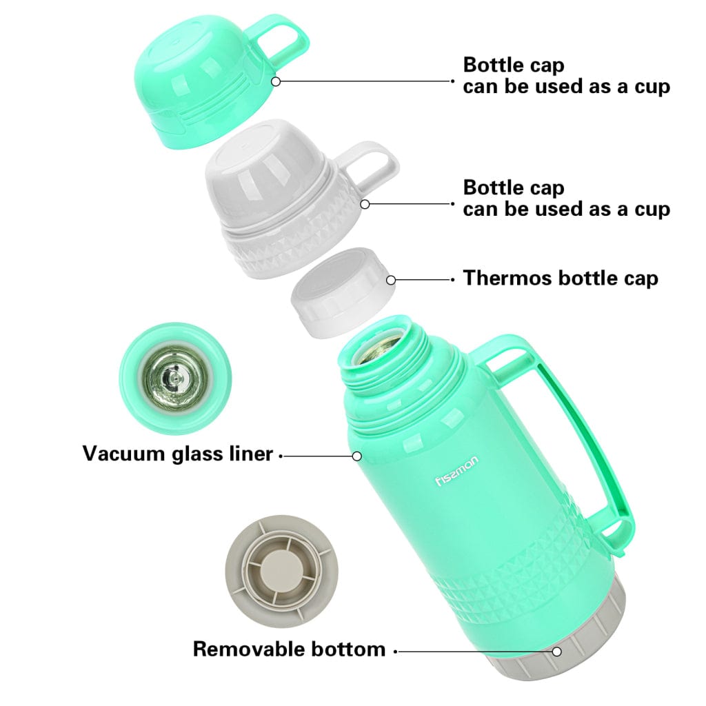 Fissman Vacuum Flask Case Green