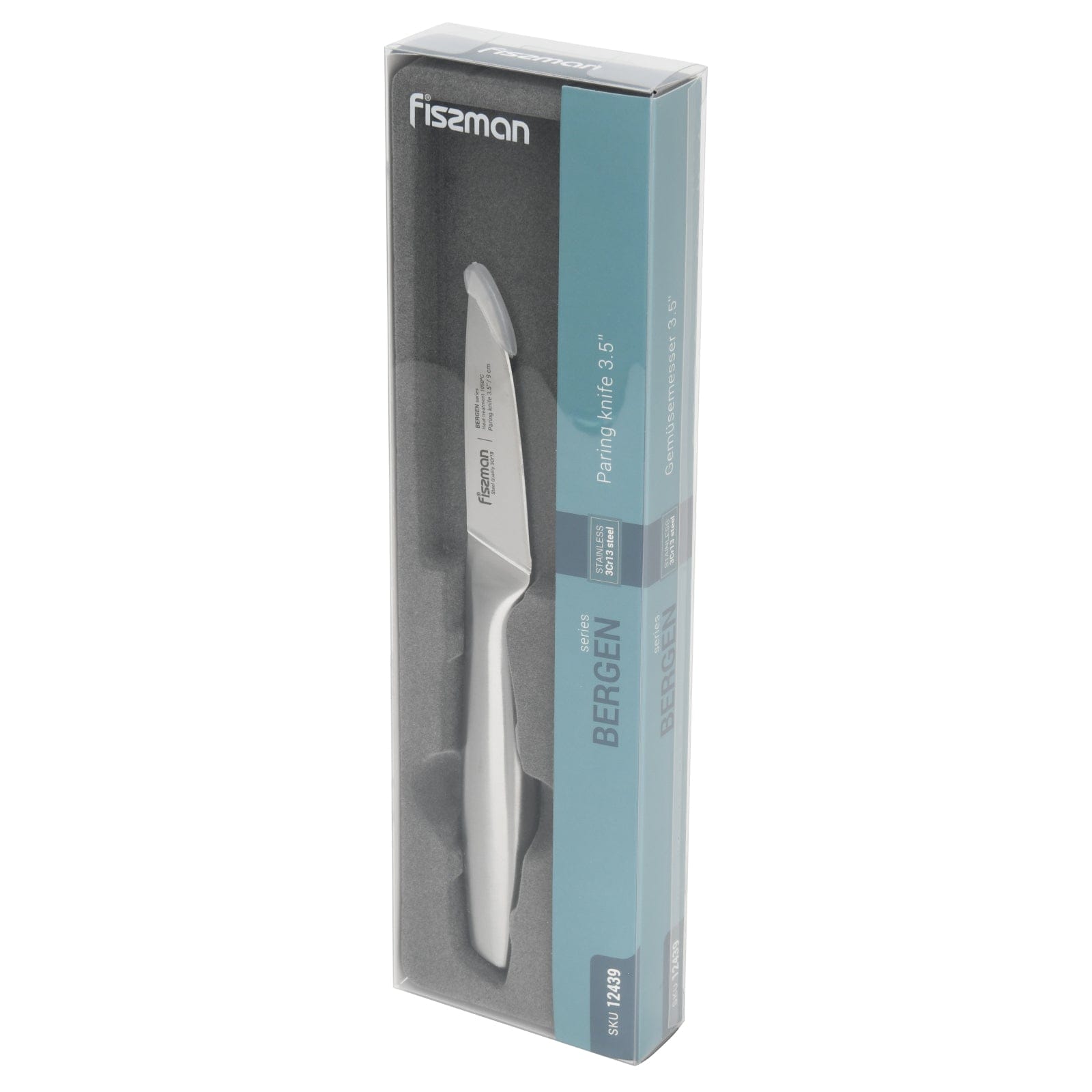 Fissman Paring Knife Silver 3.5inch