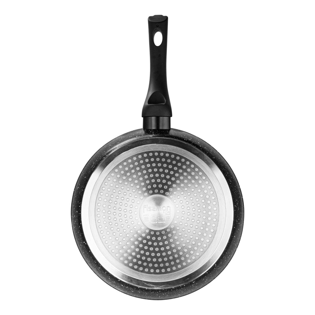 Fissman Deep Frying Pan Fiore Black 28cm