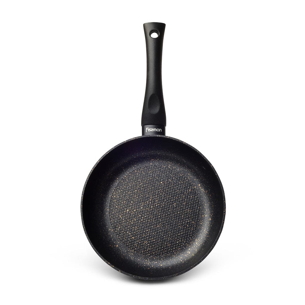 Fissman Deep Frying Pan 24x6cm Promo Series Multi-Layered Aluminium Non Stick Coating