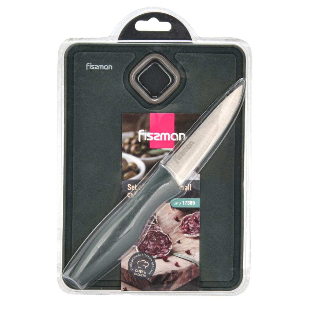 Fissman Set Of Knife With Small Cutting Board Chef's Gadgets Chefs Gadgets 
