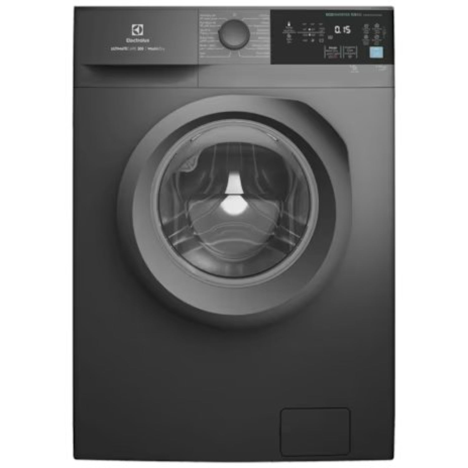 Electrolux 7kg/5kg Washer Dryer Combo with Steam Care, Onyx Dark Silver, 10-year Warranty on EcoInverter Motor
