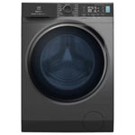 Electrolux 10kg Front Load Washing Machine, 1400 Rpm with PreMix Technology and Auto Sensor, Onyx Dark Silver, 10-year Warranty on EcoInverter Motor