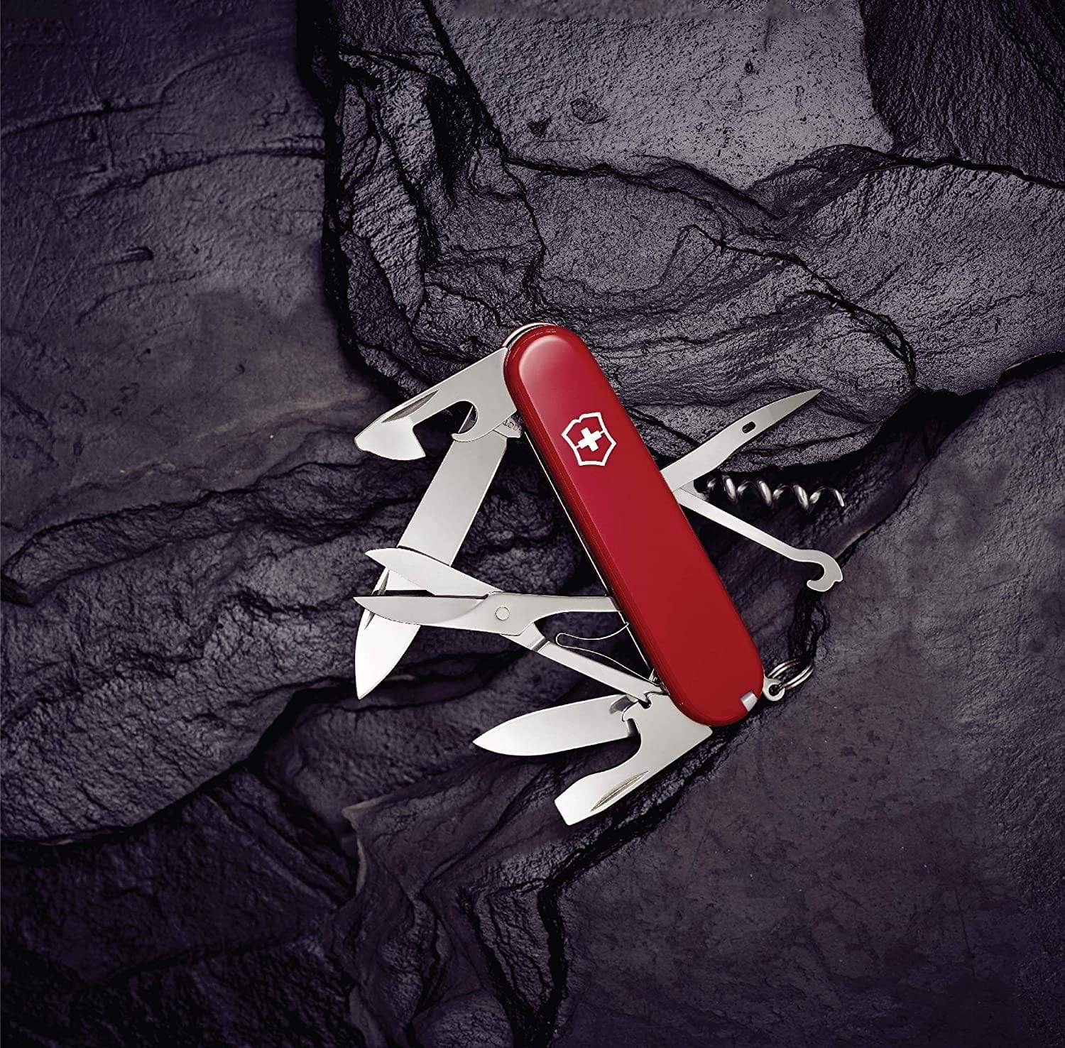 Victorinox Swiss Army Climber 91mm Red With 14 Functions - 1.3703/B1