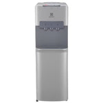 Electrolux Water Dispenser, Top Loading with 3 Water Spouts for Hot, Cold, and Neutral Temperatures and Storage Cabinet, Grey