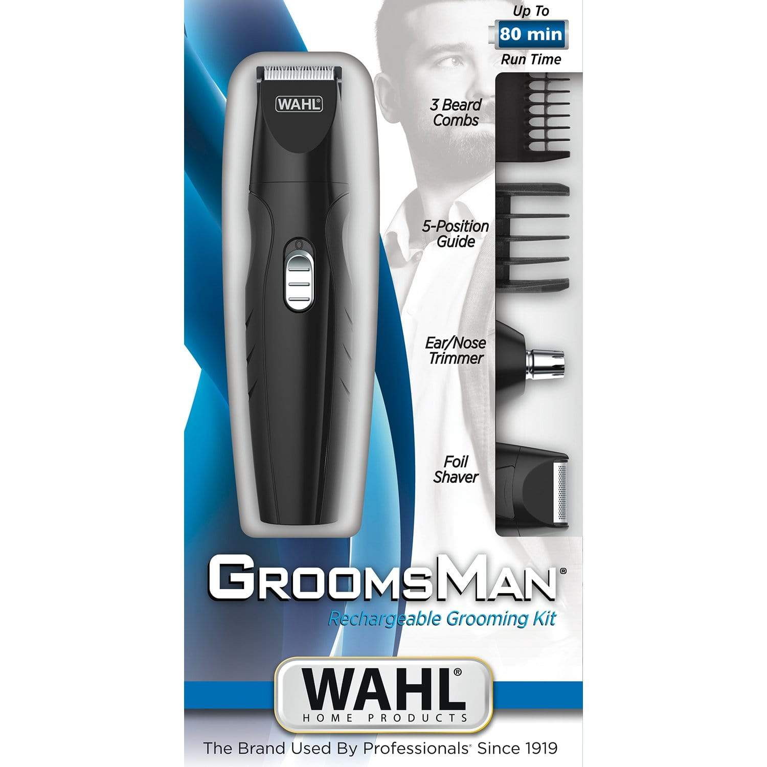 Wahl Groomsman All-in-One Trimmer + Body Groomer