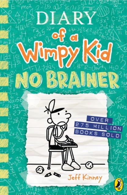 DIARY OF WIMPY KID :  NO BRAINER (BOOK 18)