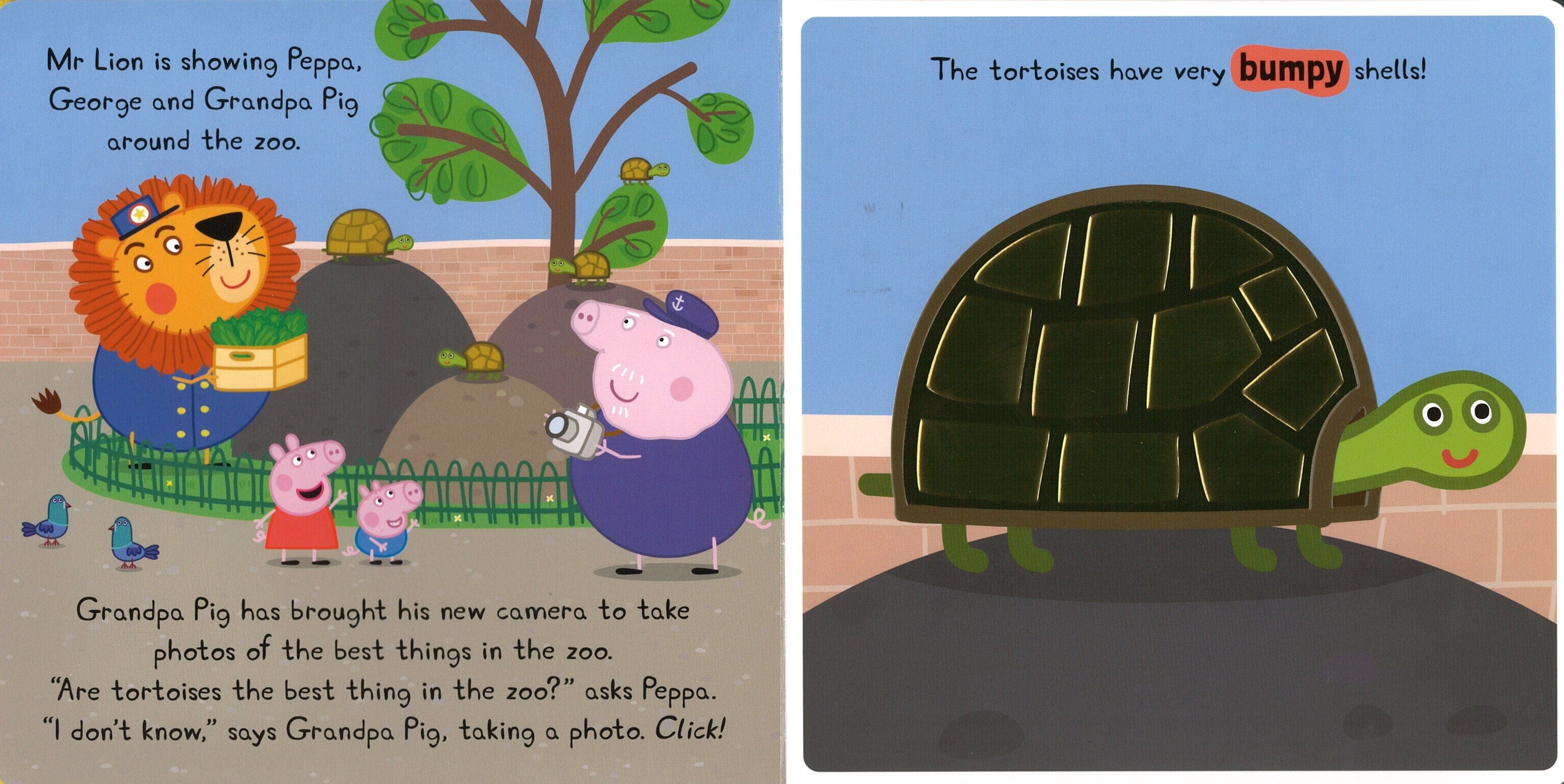 Peppa Pig: What's At The Zoo, Peppa? : A Touch-and-Feel Playbook