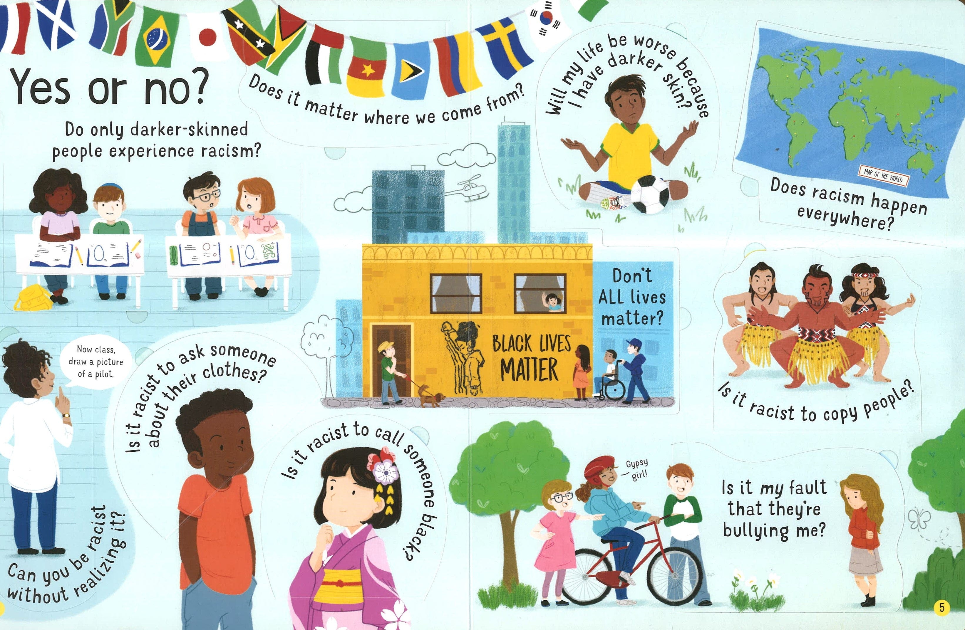 Lift-The-Flap Questions And Answers About Racism