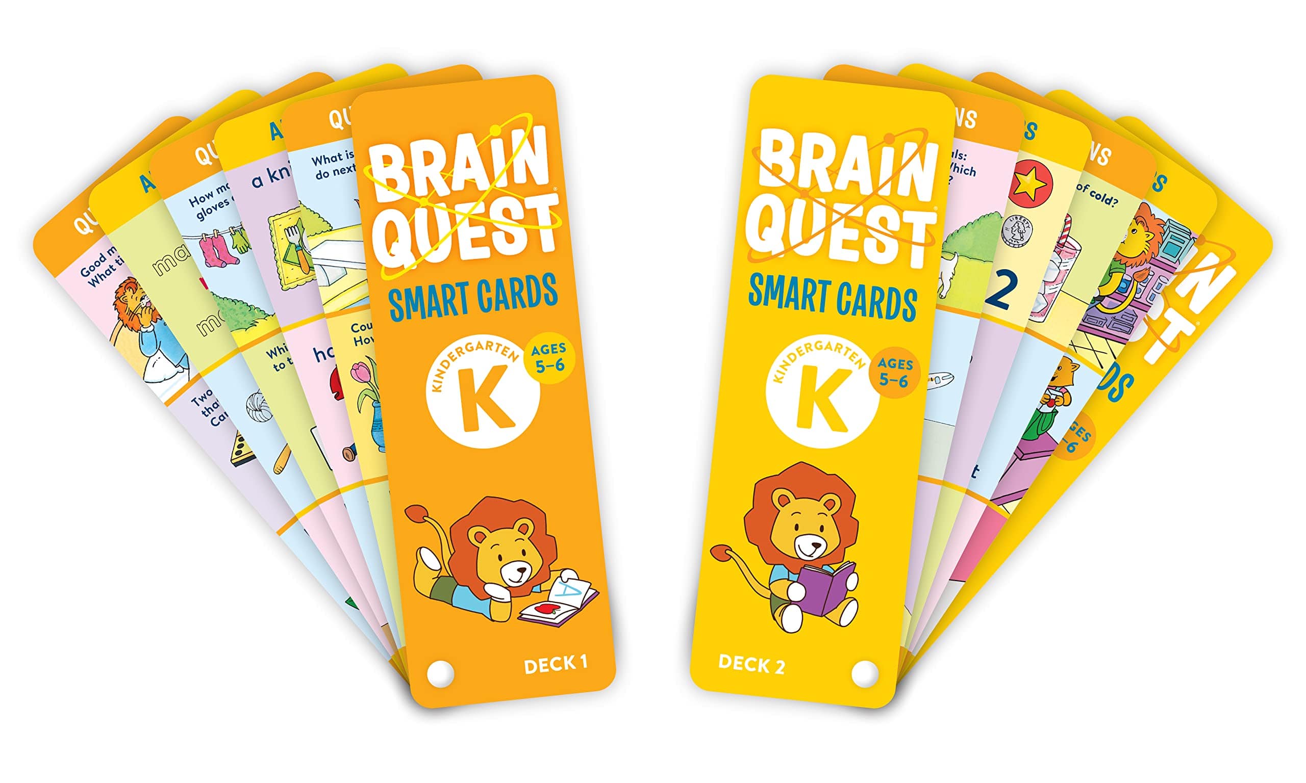 Brain Quest Kindergarten Smart Cards Revised 5th Edition