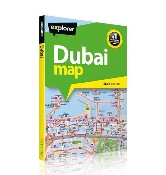 Dubai Map - Explorer Publishing