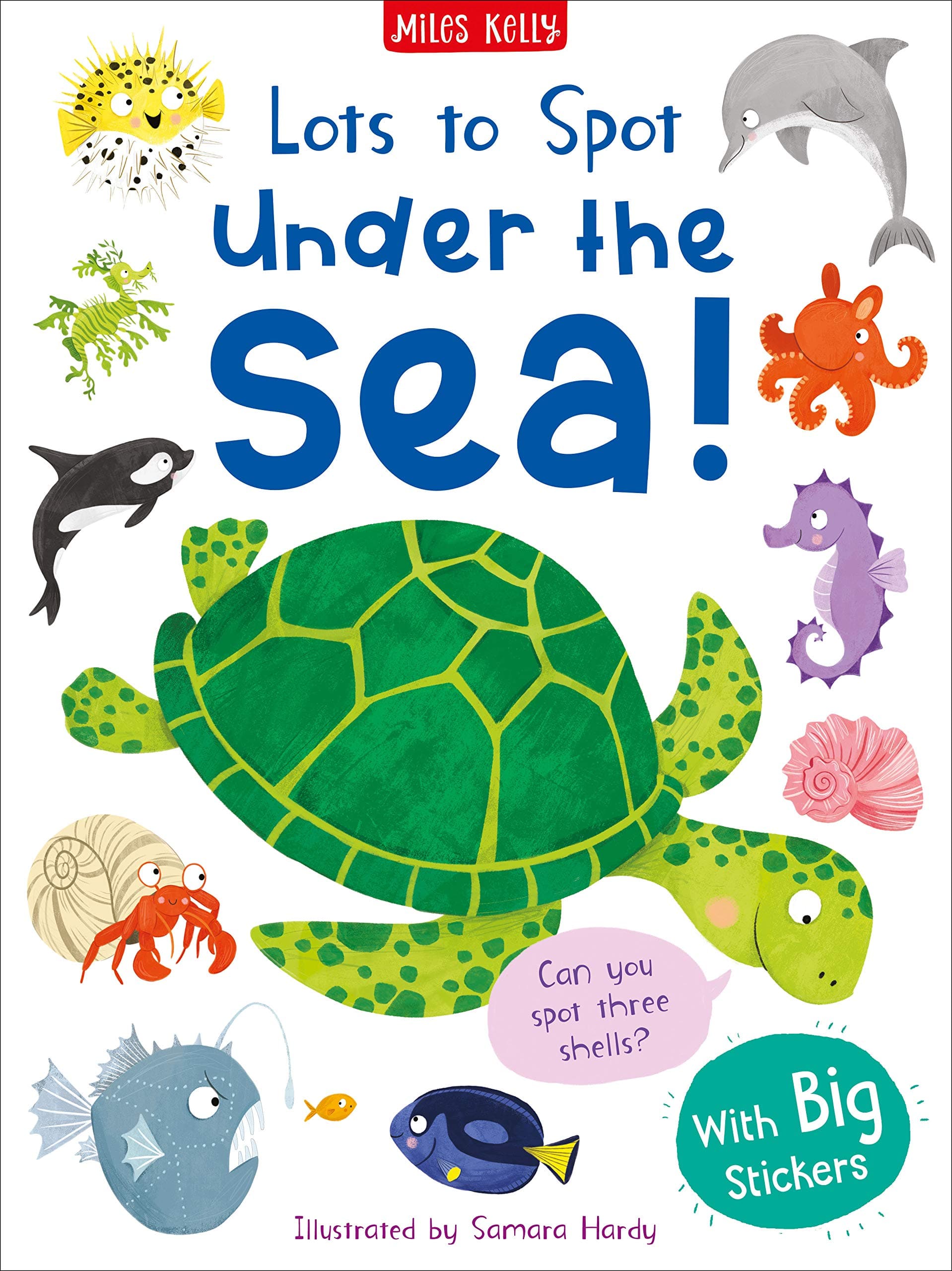 LOTS TO SPORT STICKER BOOK UNDER THE SEA - BECKY MILES