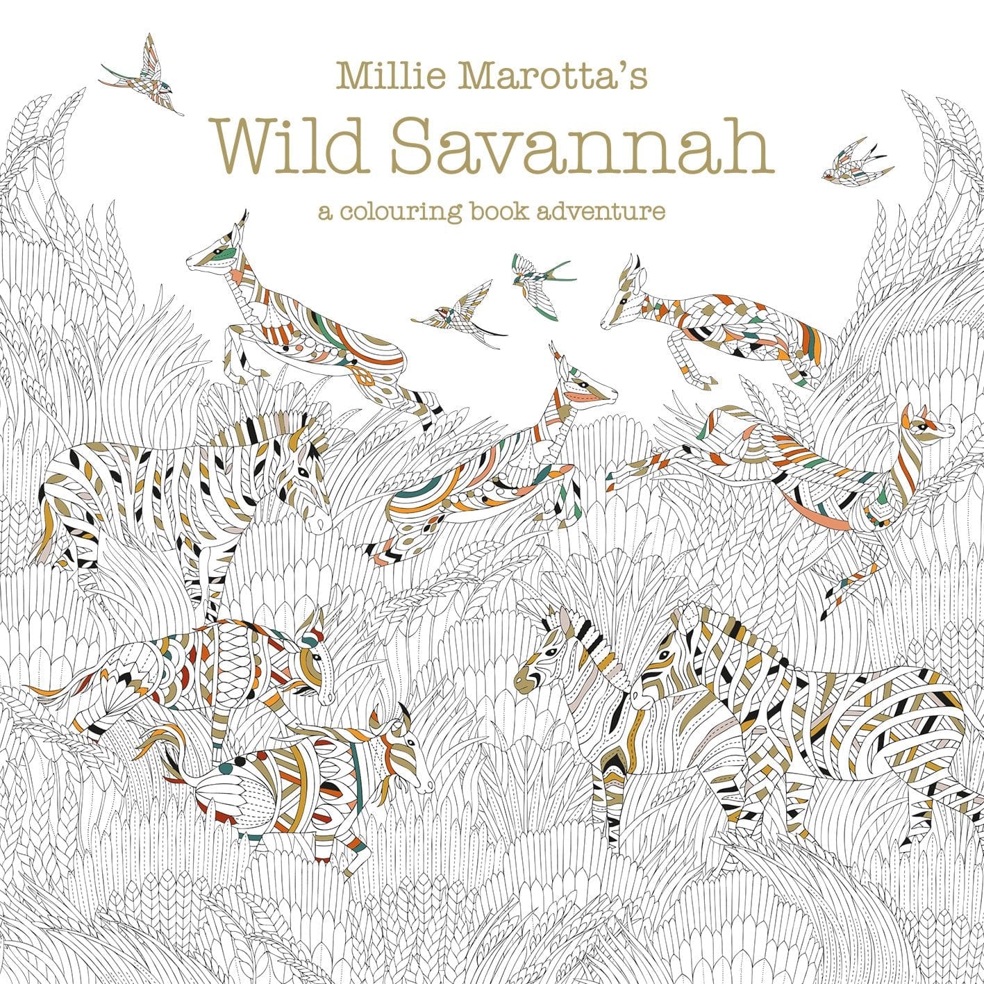 MILLIE MAROTTA'S WILD SAVANNAH : A COLOURING BOOK ADVENTURE : 3